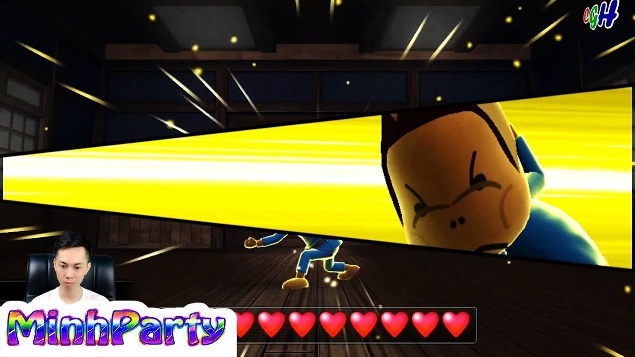 Wii Party U Minigames Bowser Jr Vs 30 Mii Characters Gameplay @MINH PARTY U