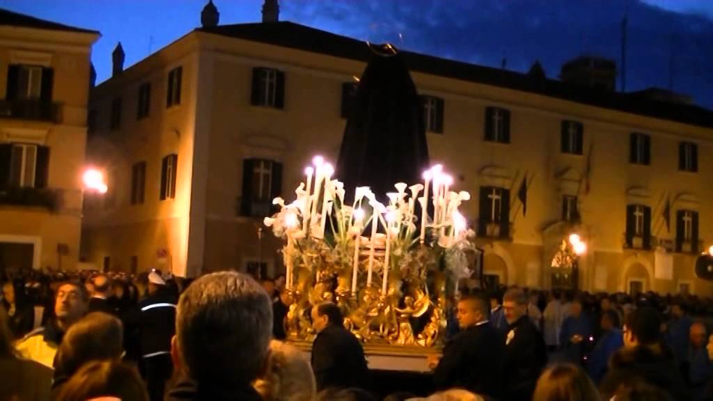 Foggia- La processione dei Santi Misteri