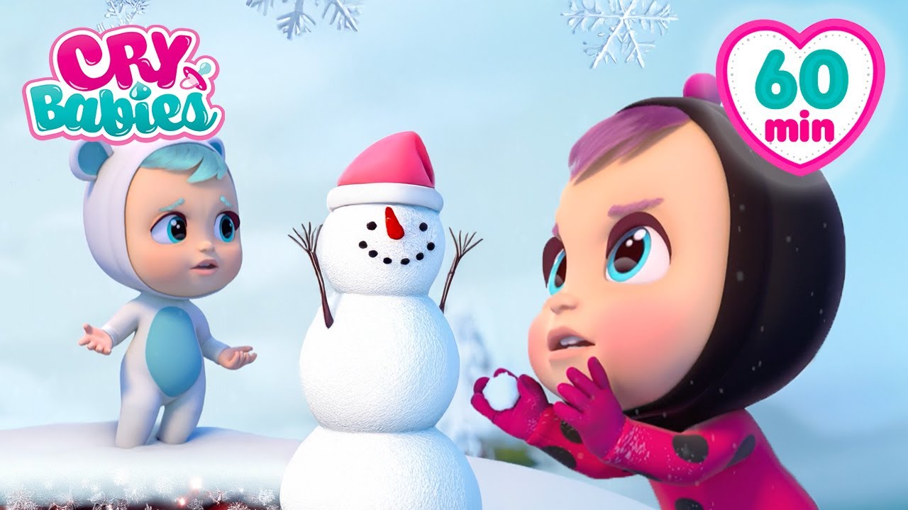 雪の中で過ごすCry Babiesとの魔法の一日 ❄️  | CRY BABIES 💞 | kitoons 日本語