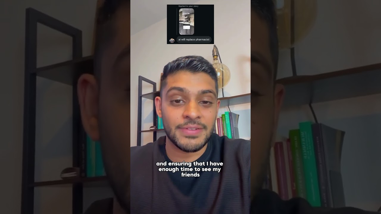 &ldquo;AI will replace pharmacists&rdquo; 💀#pharmacy #pharmacist