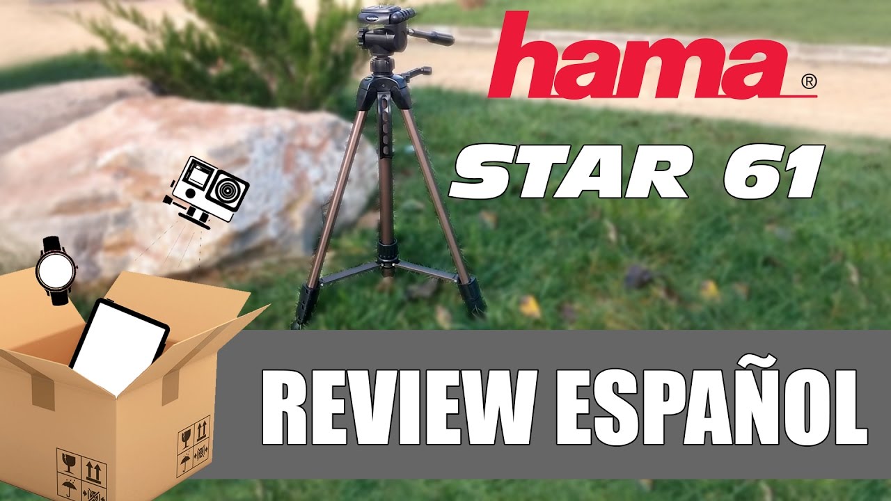 Review Español Tripode Hama Star 61 | Unboxing - Review | Pino Reviews