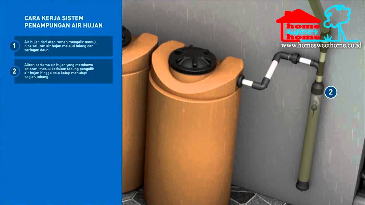 Teknologi tangki air penguin memanfaatkan air hujan untuk menghemat pemakaian air