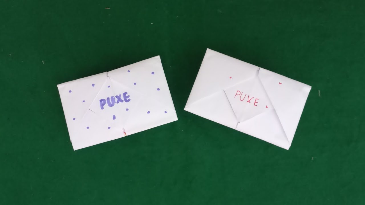 Origami de cartão surpresa! ✉️ 🎁