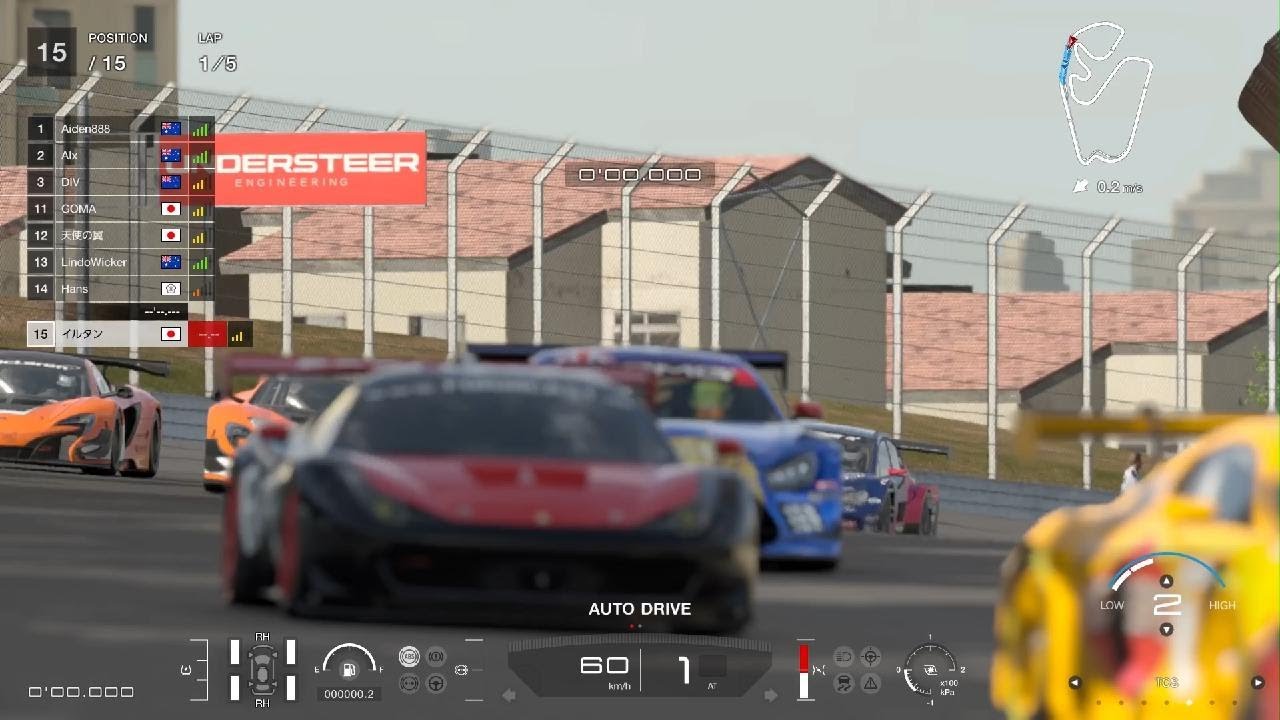 グランツーリスモ 7_デイリーレースB　インテルラゴスサーキット　WRX使用