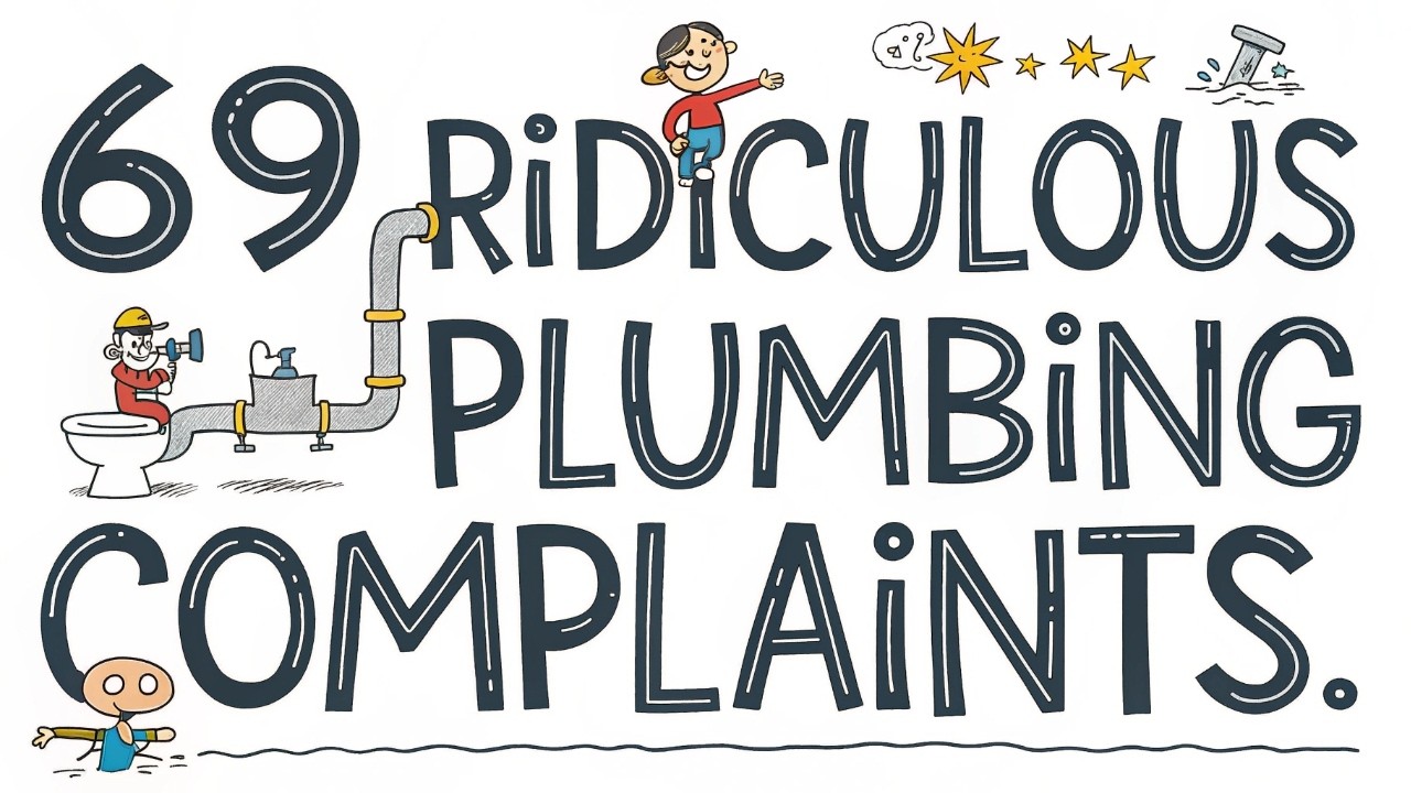 69 Most Dumb Plumbing Complaints That Sound Fake But Aren’t