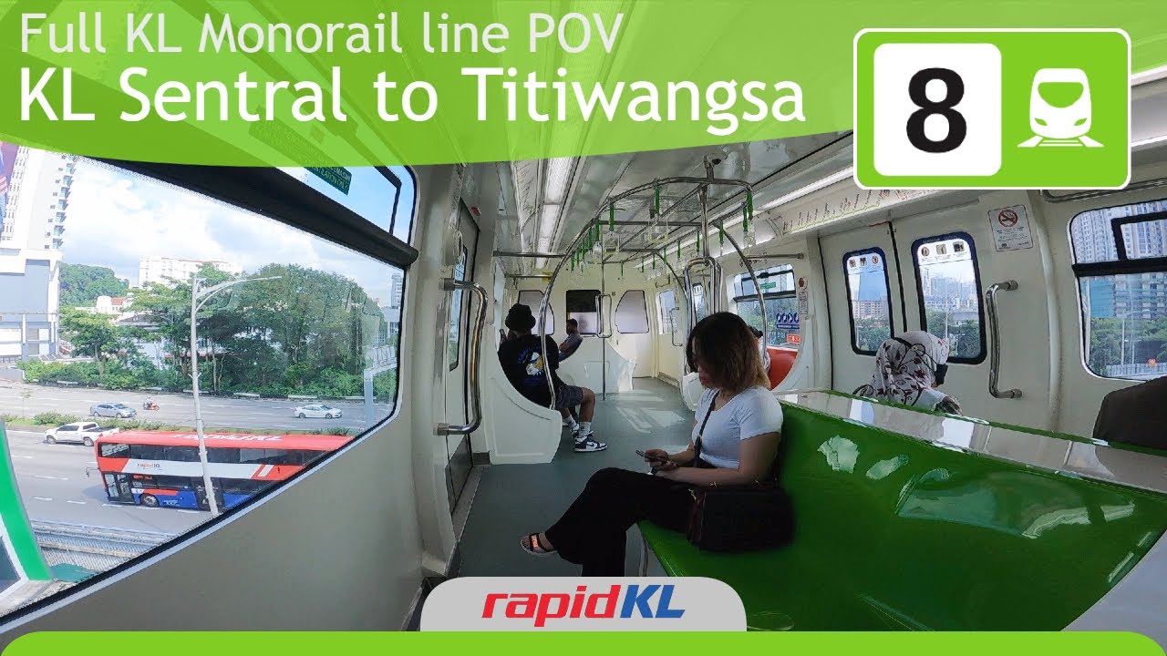 [FULL] KL Monorail Journey: KL Sentral to Titiwangsa