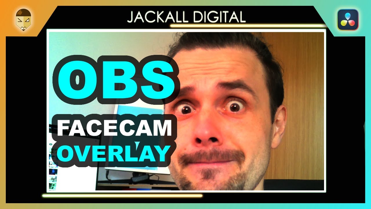 Create Animated Camera Overlay for OBS in Resolve