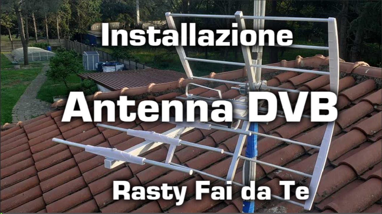Antenna tv fai da te digitale