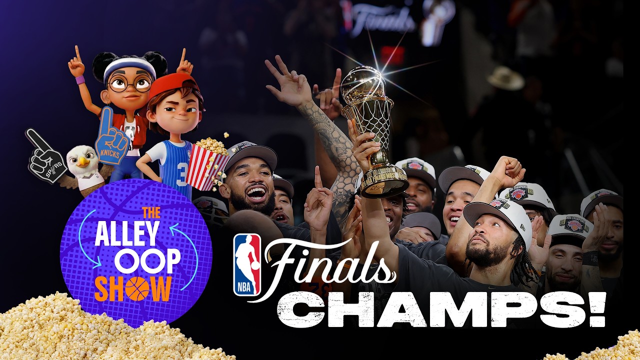 Alley & Oop Celebrate the Finals! Learn About the Knicks&rsquo; Championship Run & More | NBA Kids Show