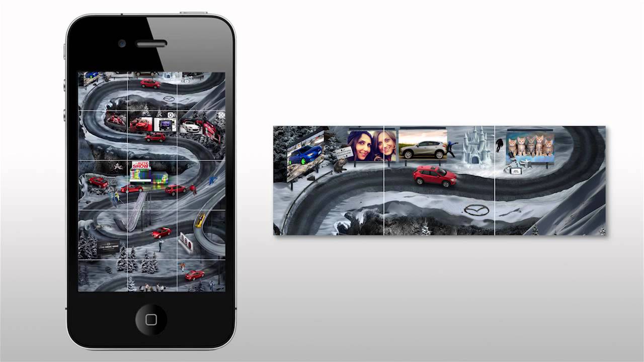 MAZDA Canada - Long drive road (case study)