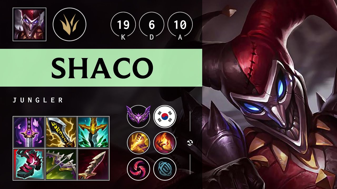 Shaco Jungle vs Xin Zhao - KR Master Patch 25.21