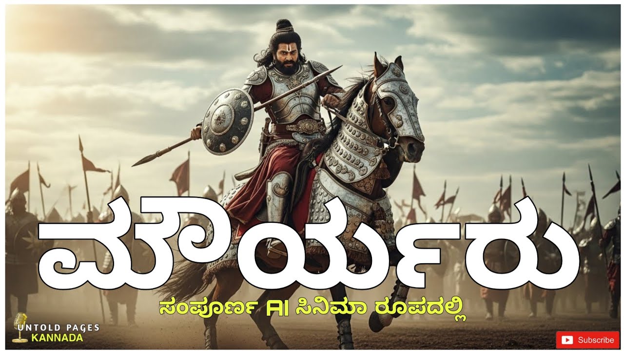 ಯುದ್ಧದಿಂದ ಧರ್ಮದವರೆಗೆ | ಮೌರ್ಯ ಸಾಮ್ರಾಜ್ಯದ ಮಹಾಕಥೆ | Kannada History | Untold Pages Kannada |