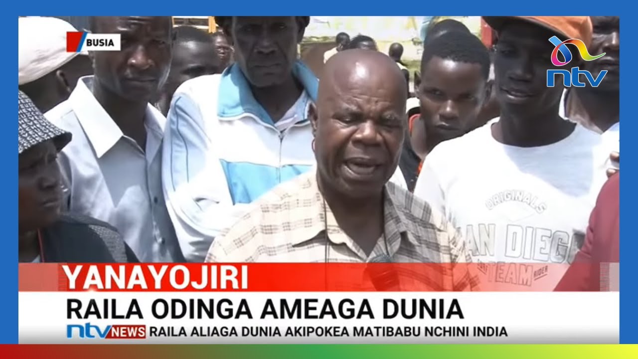 Wakaazi wa Busia wamuomboleza Raila Odinga