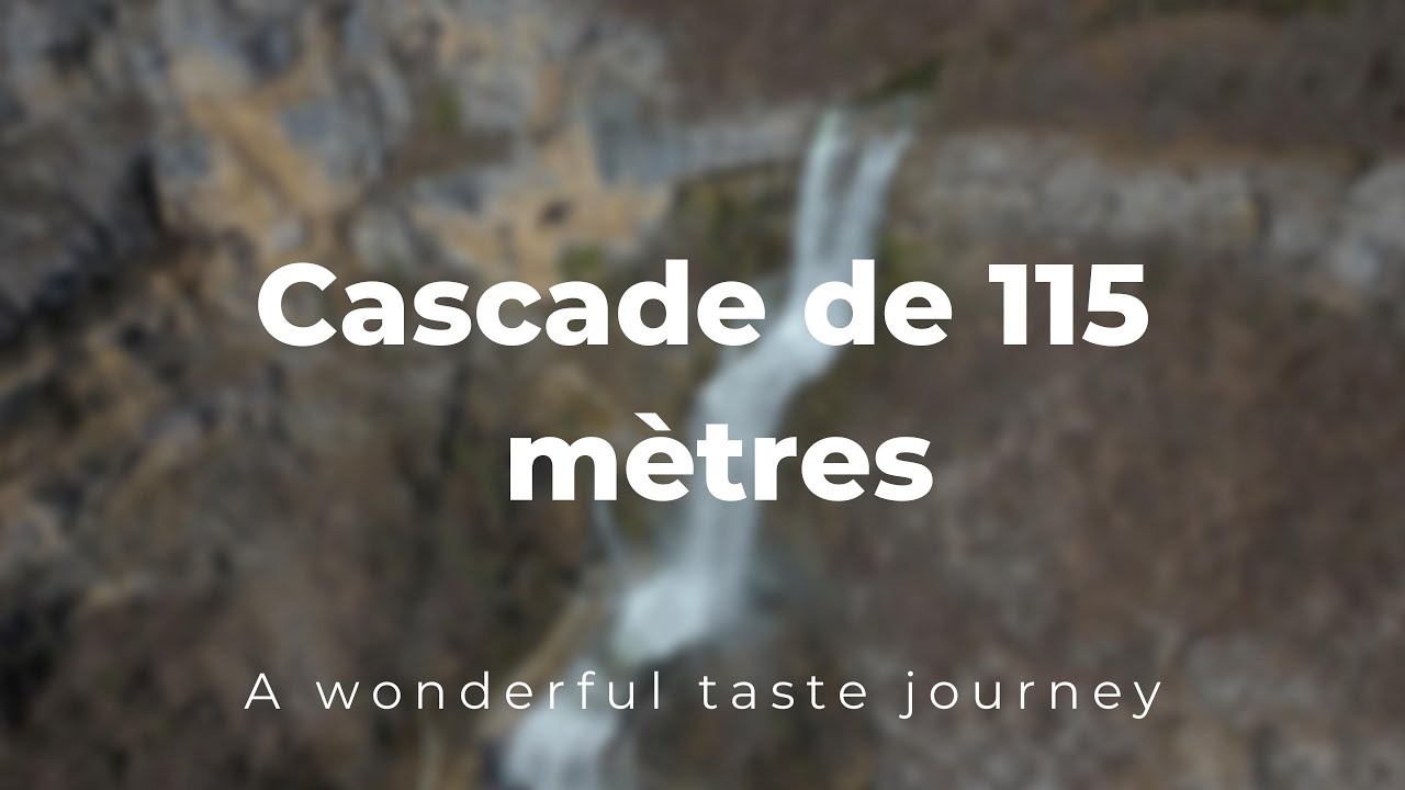 Cascade de la Charabotte & Cascade de Mélogne département de l'Ain.