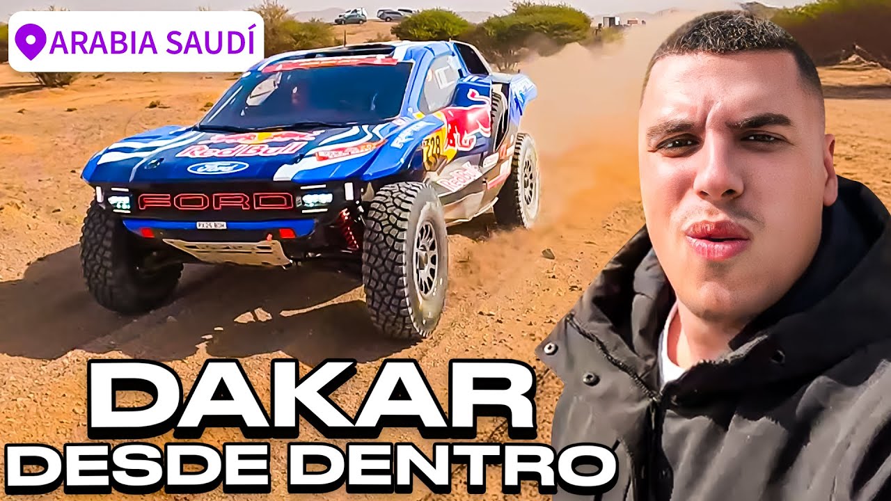 Fuimos a ver El DAKAR y nos PERDIMOS 😱🔥 | Así se vive el DAKAR desde DENTRO 👀 #dakar #rallyraid