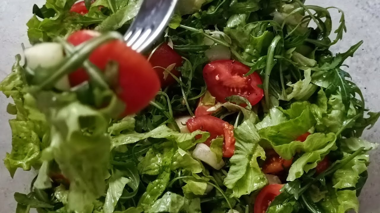 How To Make Low Fat Salad👌