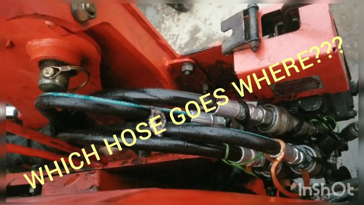 KUBOTA FRONT END LOADER, WHICH HOSE GOES WHERE??