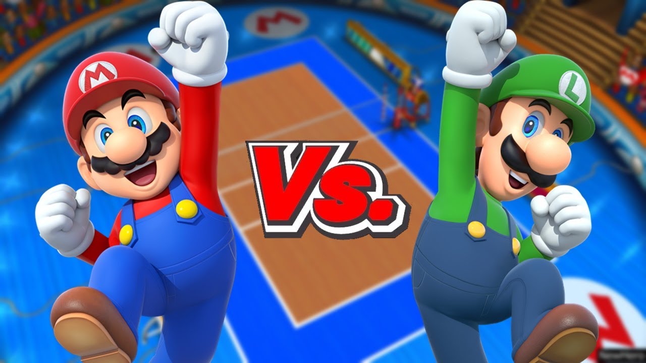 Mario Sports Mix - Team Mario Vs. Team Luigi (Volleyball)