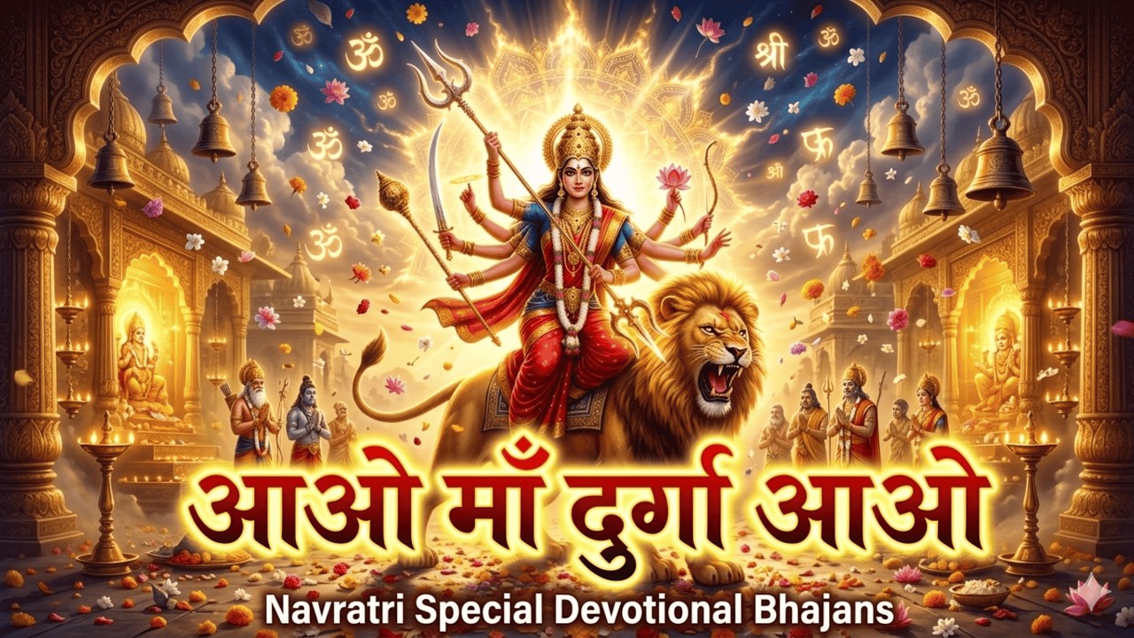 आओ माँ दुर्गा आओ | Durga Maa Bhajan 2026 | Navratri Special Bhakti Song | Sherawali Mata Bhajan