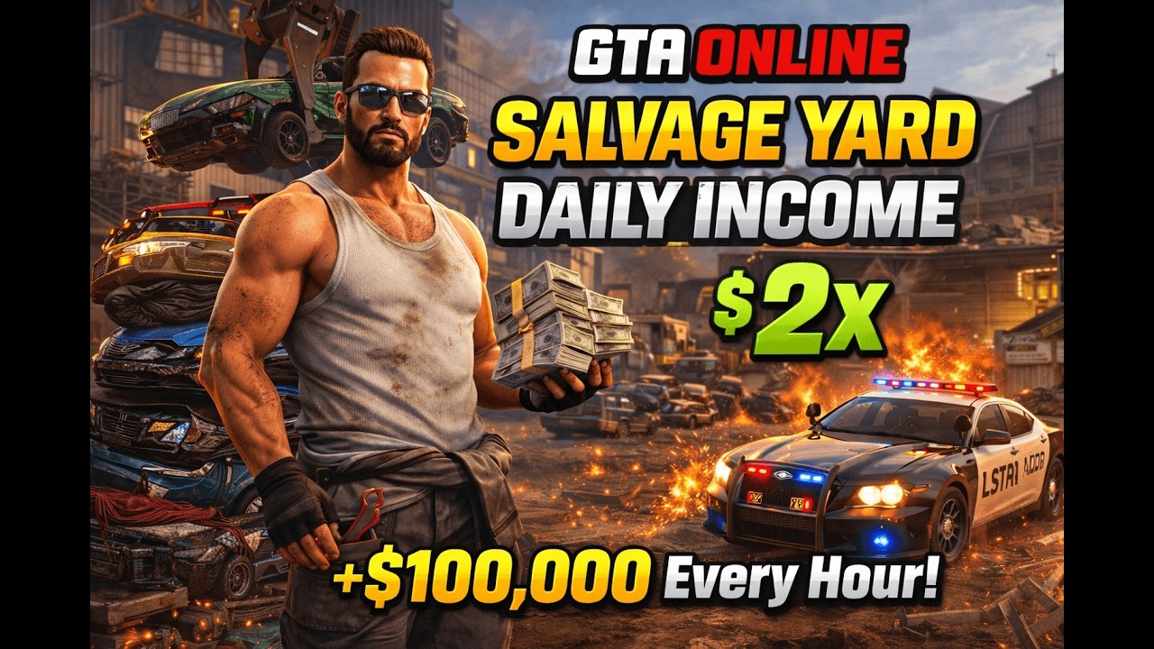 GTA V ONLİNE HAFTALIK ETKİNLİK Salvage