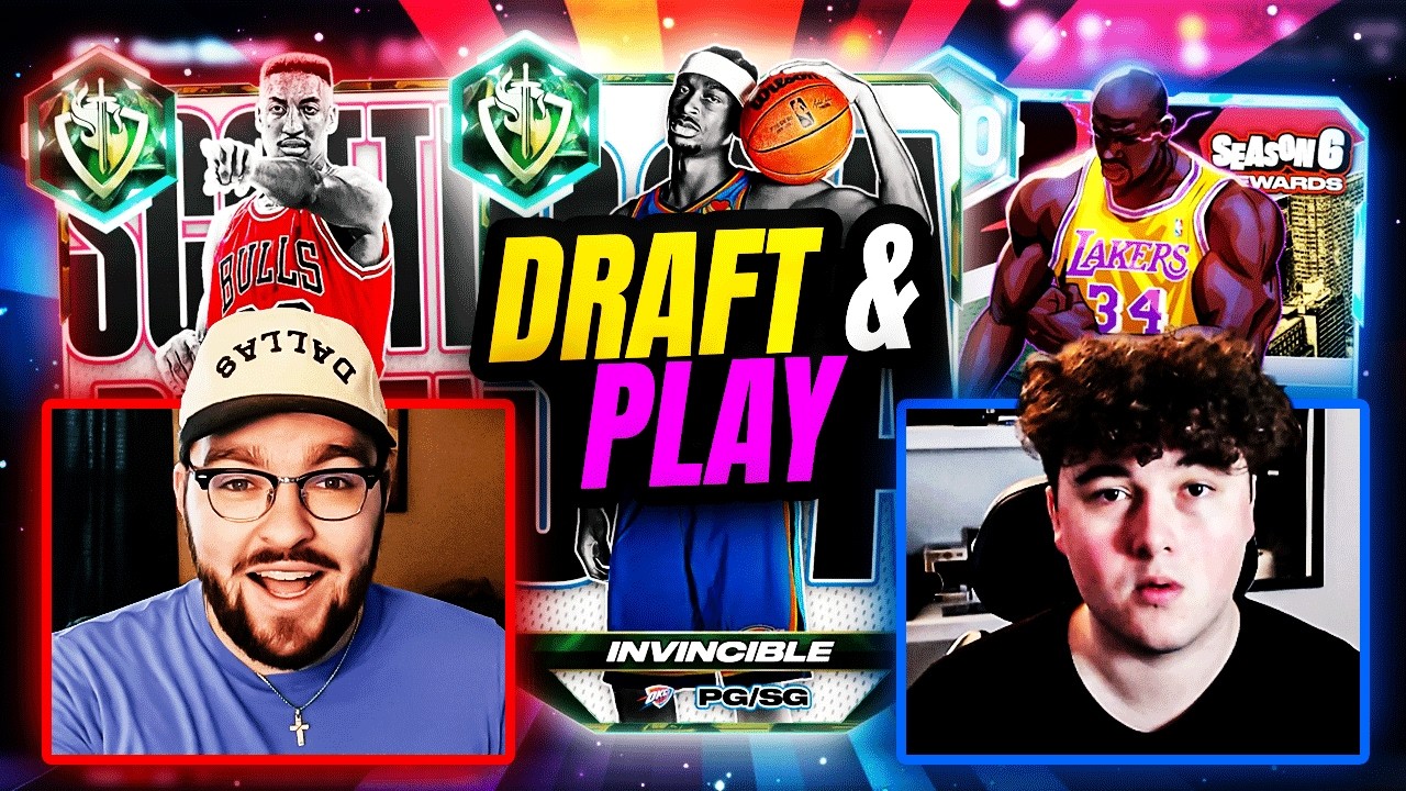NBA 2K MYTEAM: Драфт и игра против JC2K! (БЕЗУМНЫЙ КОНЕЦ)