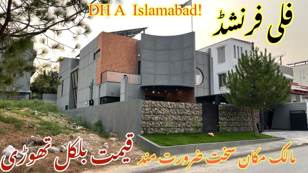 Fully Furnished 1 kanal House Of The Year 2025 For Sale in DHA Islamabad!