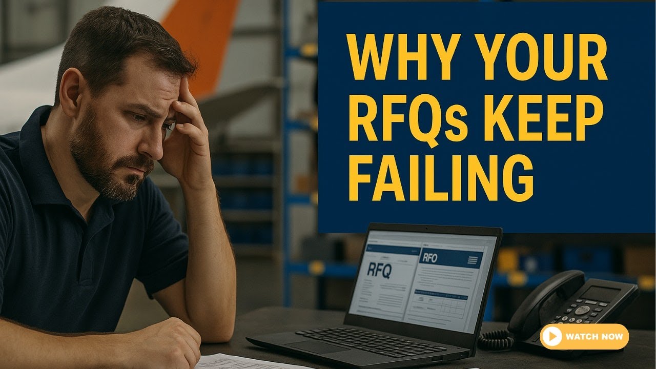 Why Most Aircraft Part RFQs Fail — and How to Fix Yours Fast