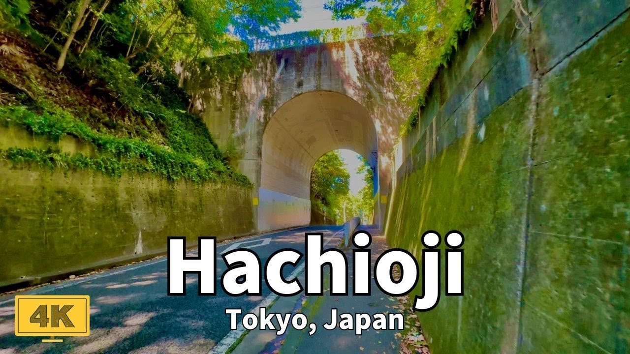 [4K] Hachioji, Countryside Scenery in Tokyo, Walking from Keio Hachioji Station | JAPAN Walking Tour
