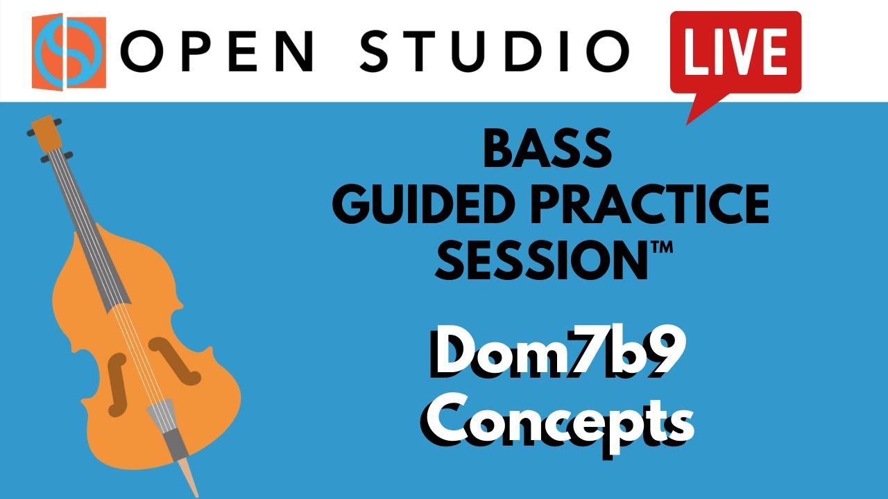 Dom7b9 Concepts | Bass Guided Practice Session™ with Bob DeBoo