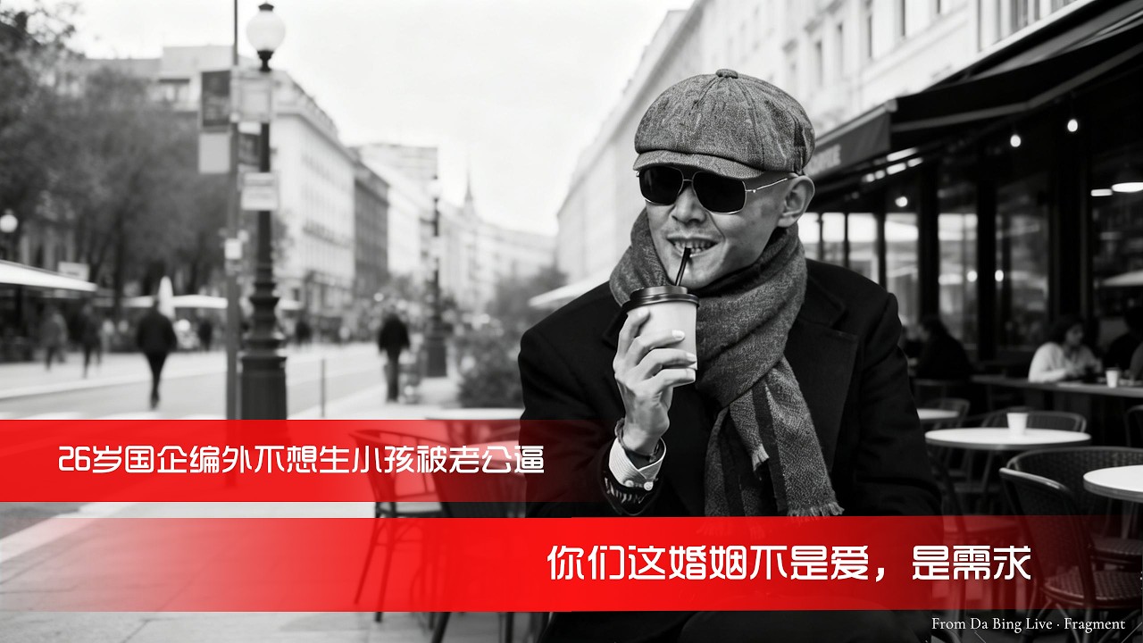26岁国企编外不想生小孩被老公逼：他说生了孩子我就会变好？大冰：你们这婚姻不是爱，是需求.