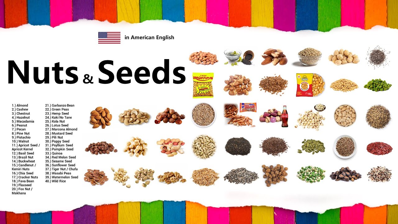 Nuts and Seeds in American English