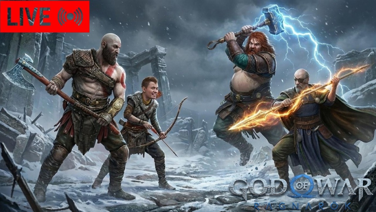 Aku Mau War Melawan Odin - God of War Ragnarok #12 Sub Indo H
