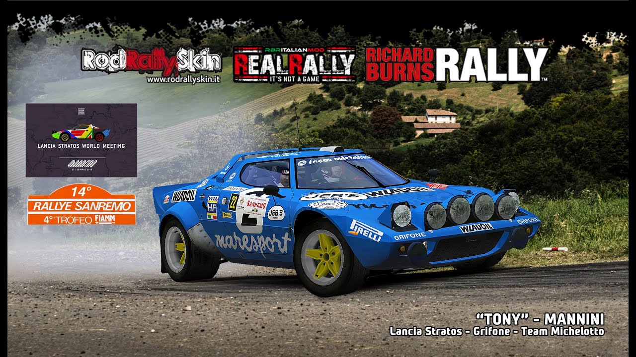 Richard Burns Rally - Lancia Stratos Meeting 2019 - 