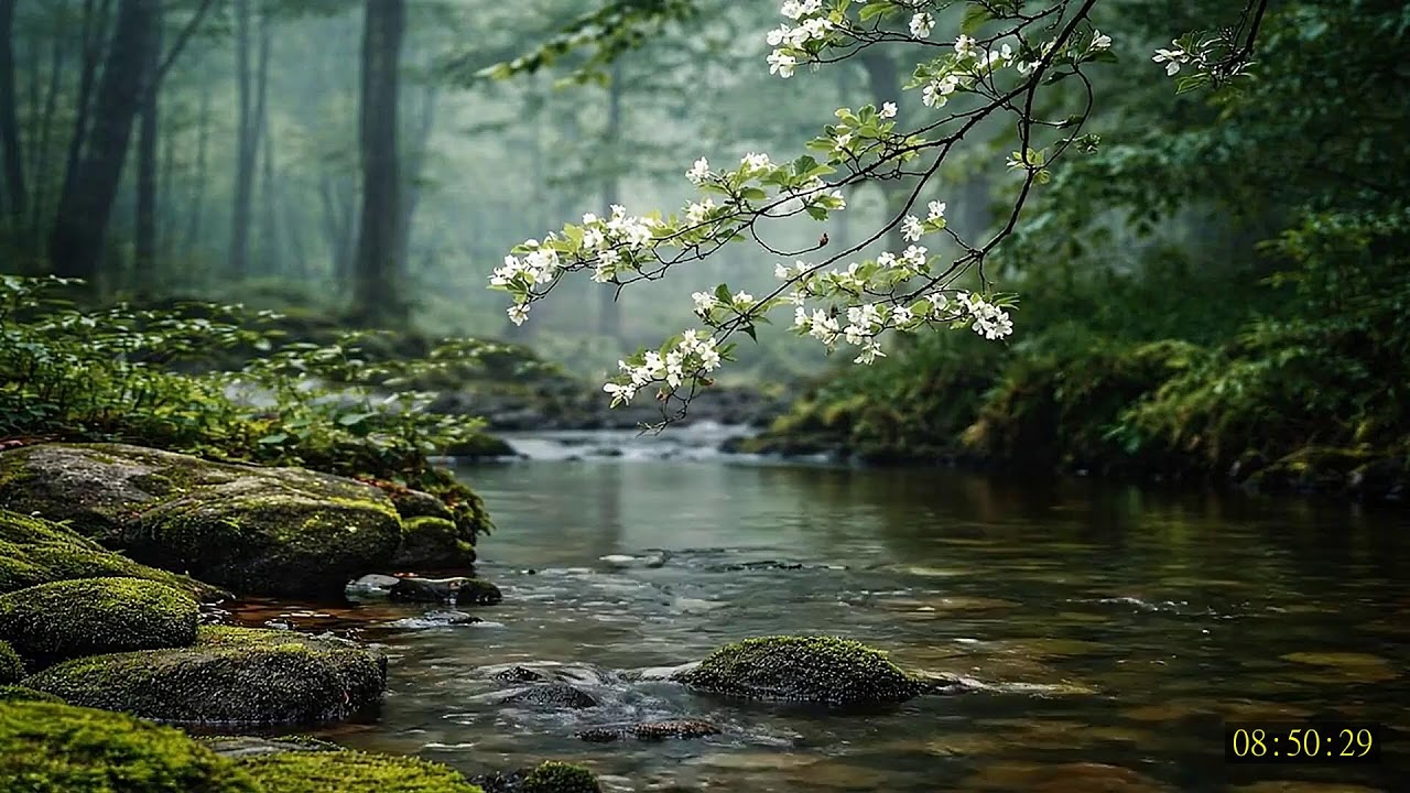Gentle River Flow Sounds for Sleeping for Natural Sleep Onset