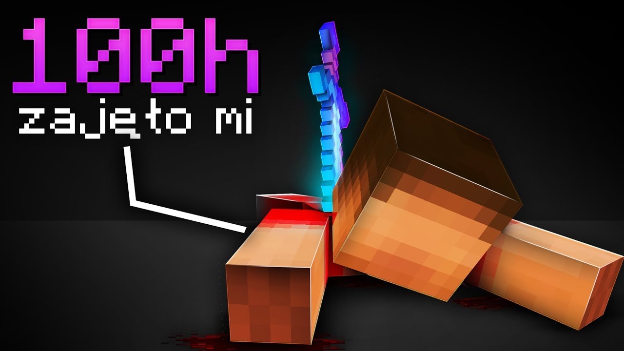 Spędziłem 100 GODZIN będąc ŁOWCĄ w Minecraft...