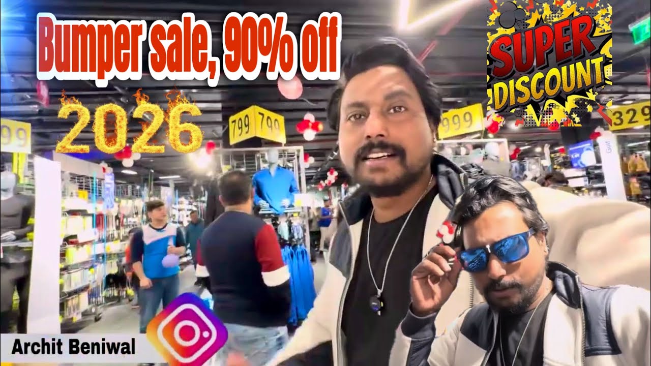 1st Bumper Sale 2026 // Decathlon// jaldi jao // Archit Beniwal// 