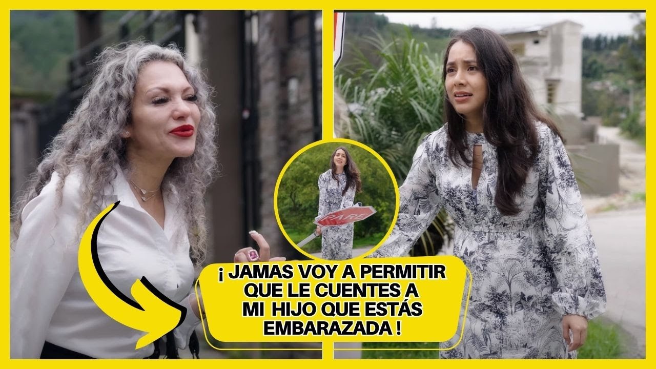 Suegra @m@rró a su nuera a una señal de tránsito, para impedir que se despida de su hijo militar.