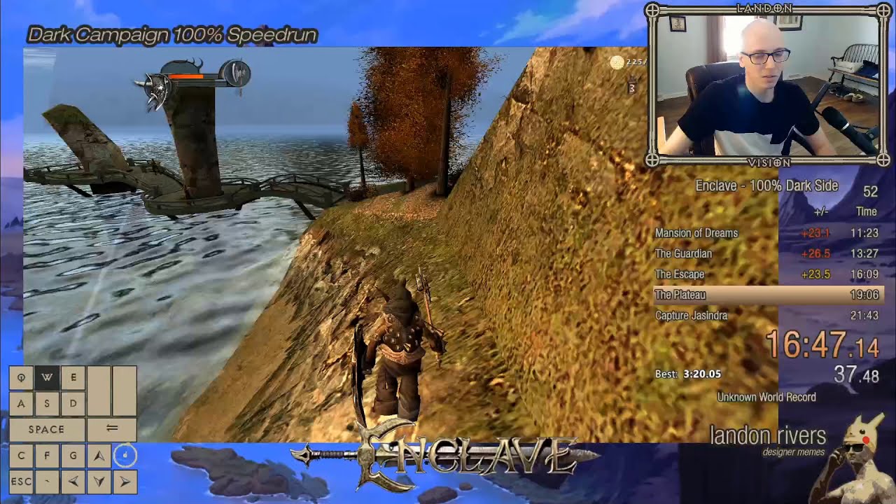 Enclave 100% Dark Campaign Speedrun (54:11.41)
