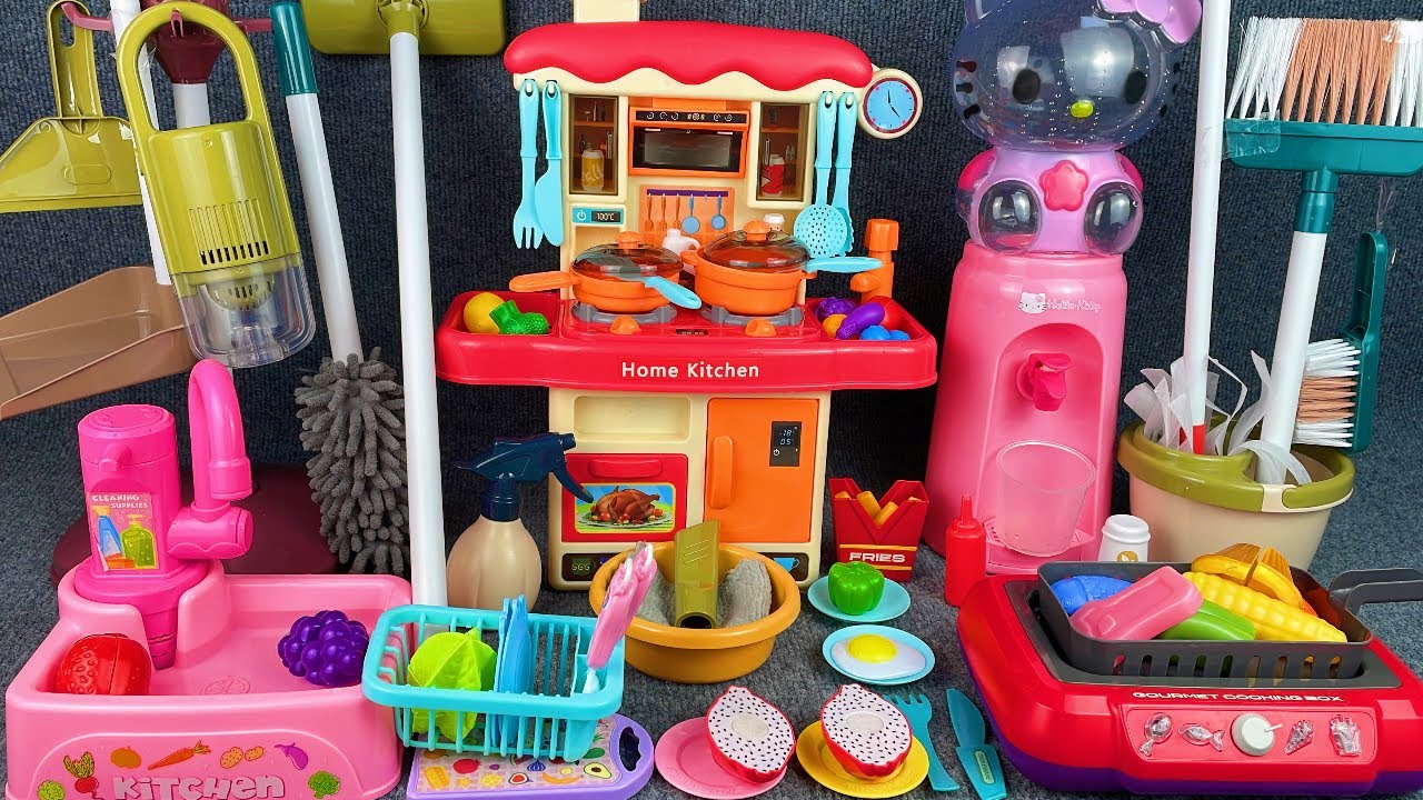 10 Minutes Satisfying with Unboxing House Cleaning Toy Collection Set Review Toys | ASMR 