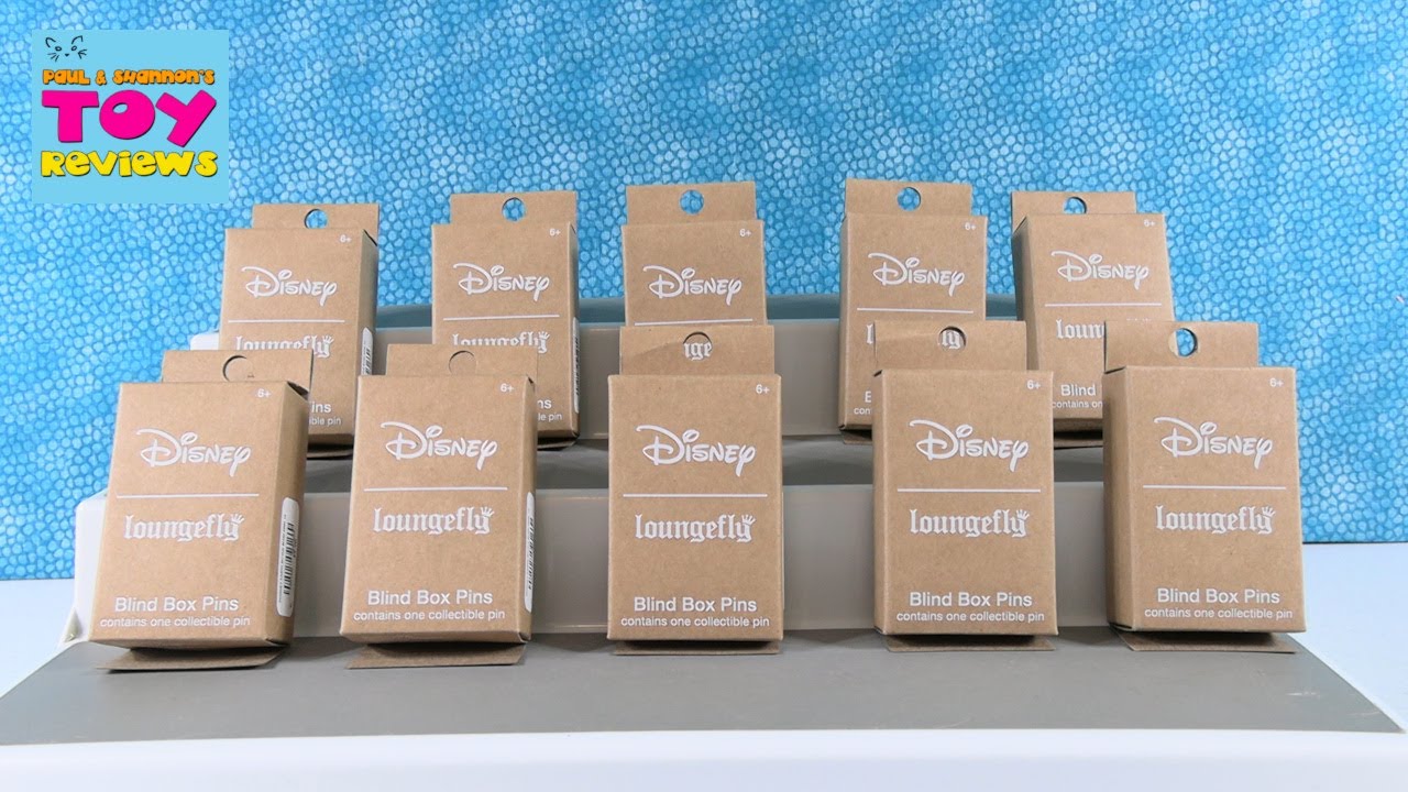Disney Loungefly Earth Day Collection Blind Box Trading Pins Opening | PSToyReviews
