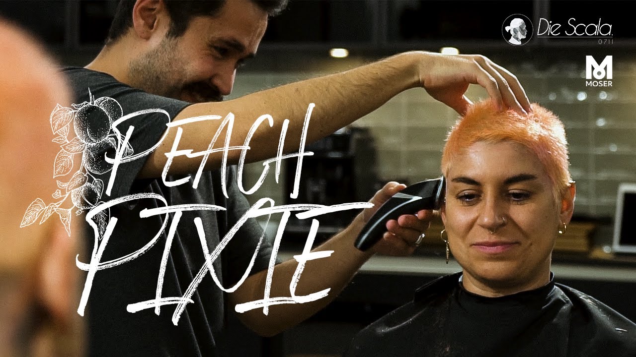 MOSER KUNO x DIE SCALA -  Der Peach Pixie Look