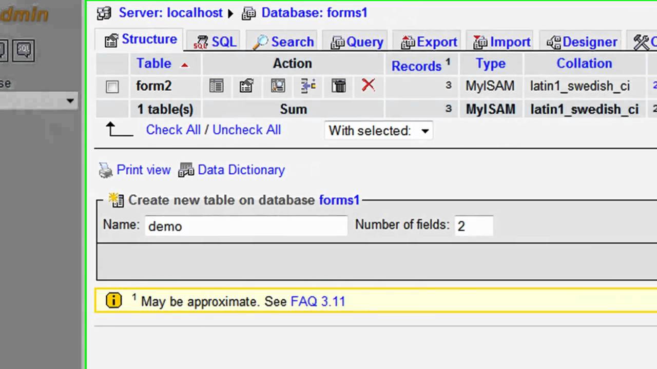 How to Create an HTML Form That Stores Data in a MySQL Database Using PHP Part 1 of 4