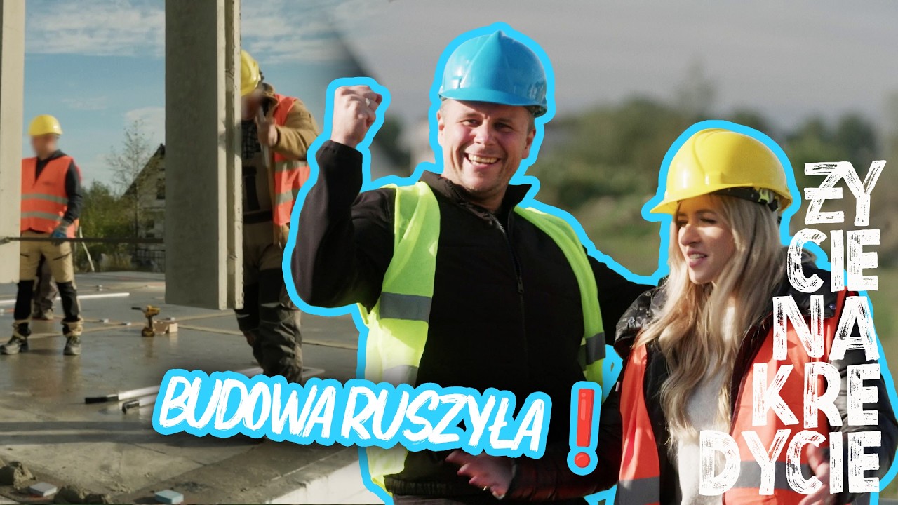 ROZPOCZELI BUDOWĘ NOWEGO DOMU❗ SKORZYSTALI Z GOTOWYCH ELEMENTÓW 👀| Życie na kredycie