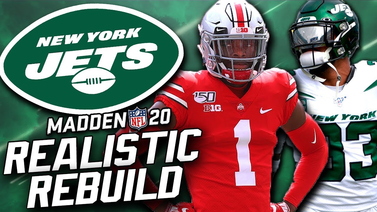Rebuilding the New York Jets | Jets Draft Jeff Okudah! Madden 20 Franchise