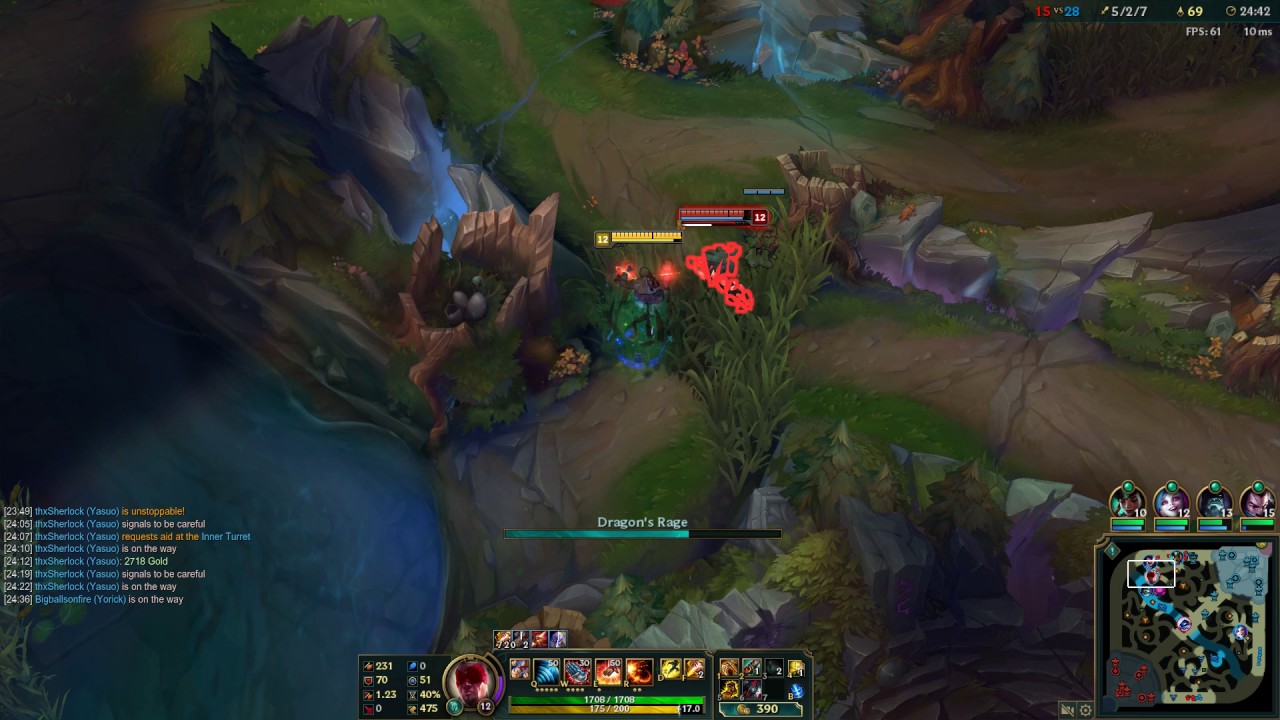 CLEAN Lee Sin Q prediction