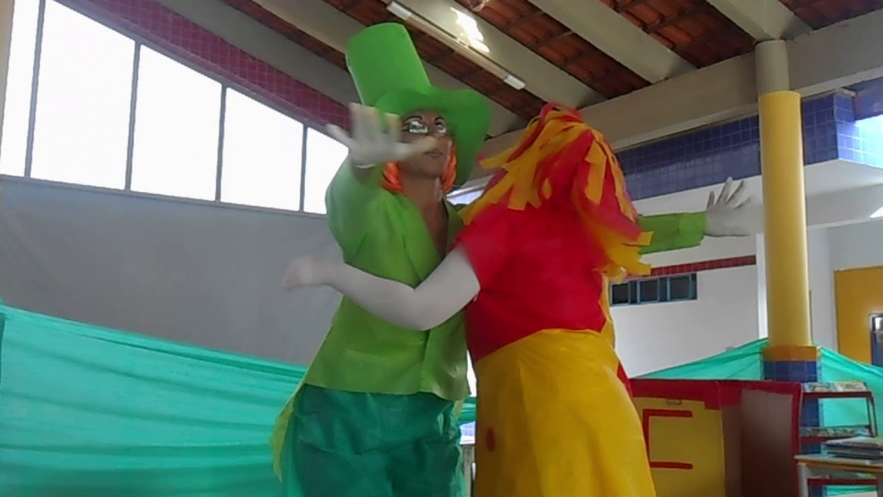 TEATRO DIA DO LIVRO CRECHE ESCOLA ORFEU ALVES COSTA