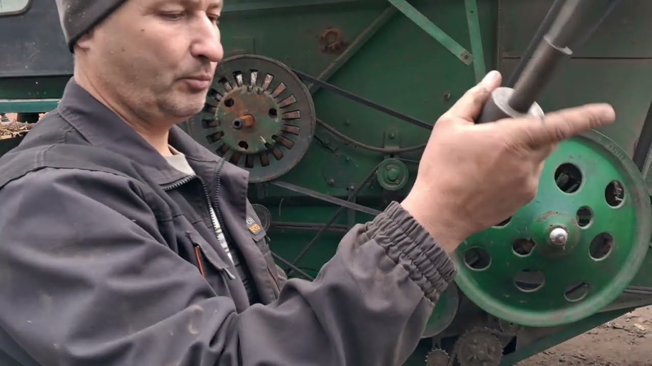 Комбайн Claas SF. Ремонт варіатора  барабана.