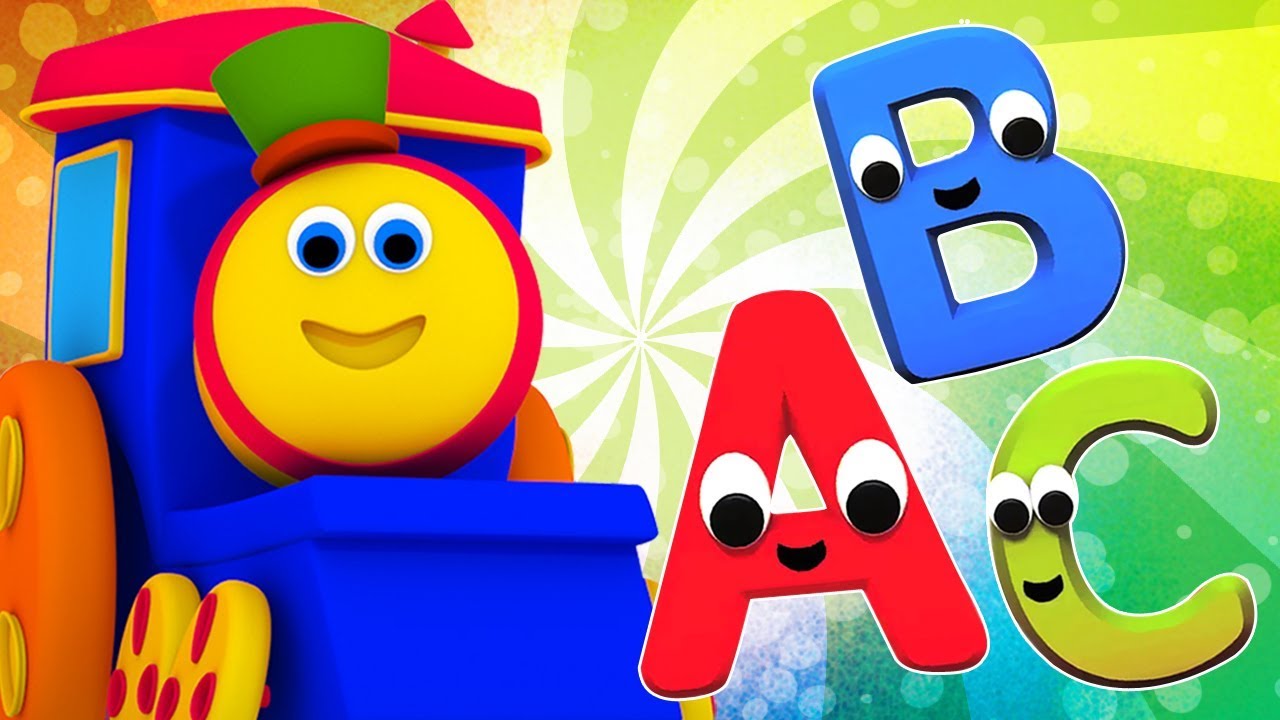 電車をボブ | ボブアルファベットアドベンチャー| アルファベットを学ぶ| abc列車 | Phonics For Kids | Abc Song | Bob Alphabets Adventure