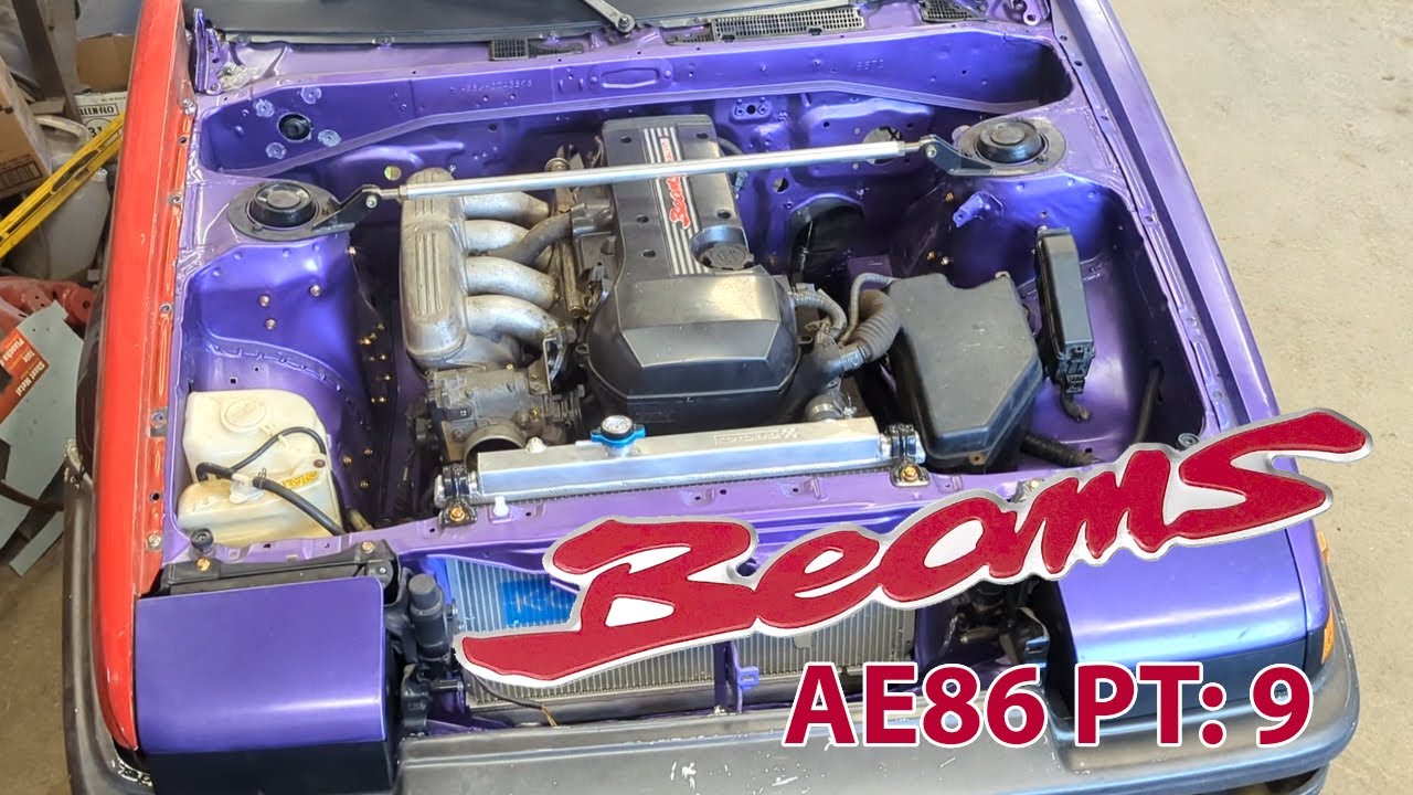 Project AE86 PT9: BEAMS Motor & Flos Rack install