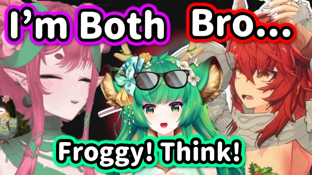 Zen and Haruka PANIC after hearing Froggy’s Risky Joke...
